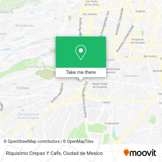 Riquisimo Crepas Y Cafe map