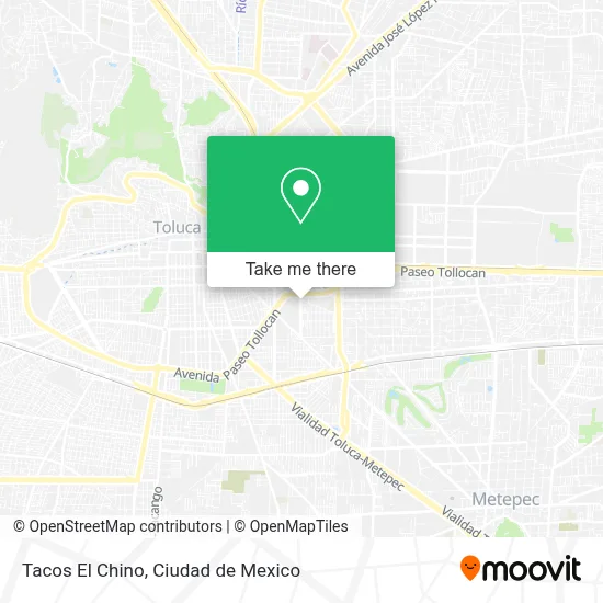 Tacos El Chino map