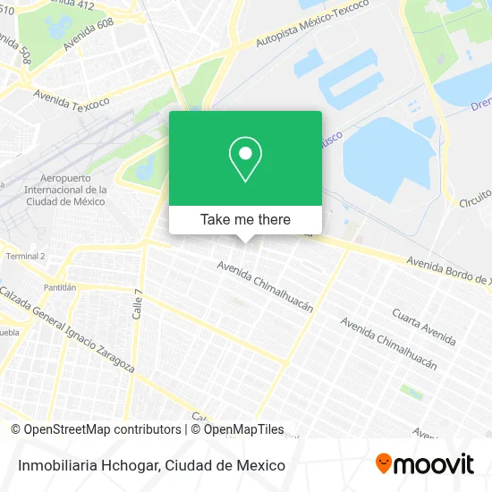 Inmobiliaria Hchogar map