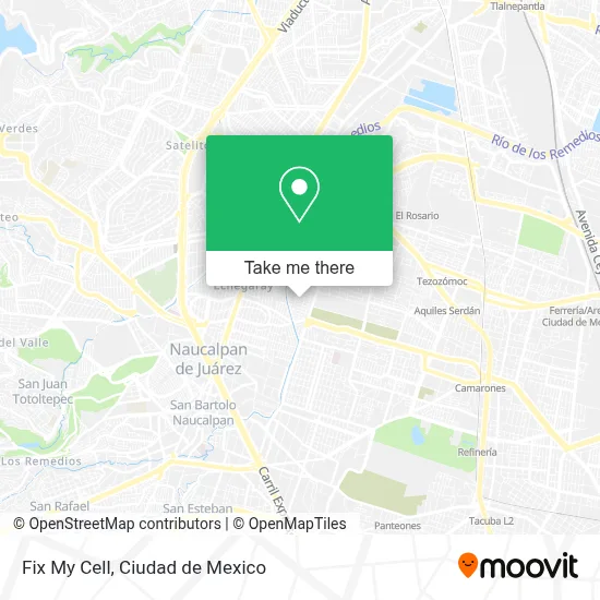 Fix My Cell map