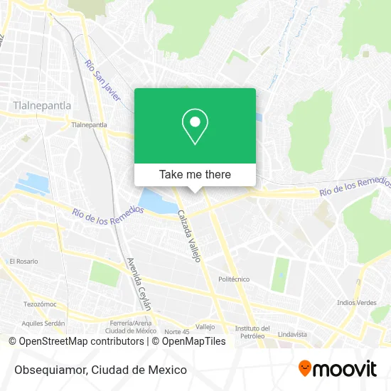 Obsequiamor map