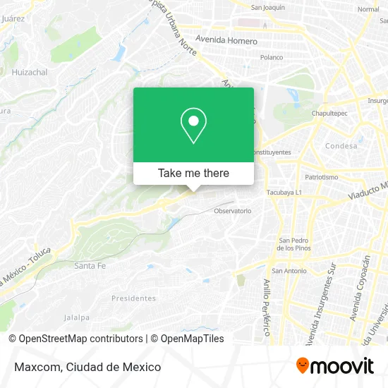 Maxcom map