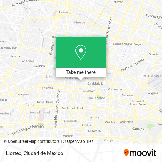 Liortex map