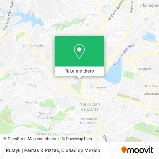 Rustyk | Pastas & Pizzas map