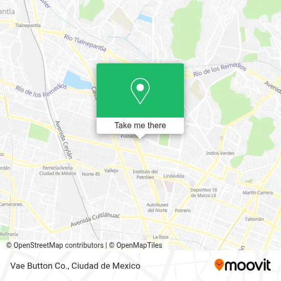 Vae Button Co. map
