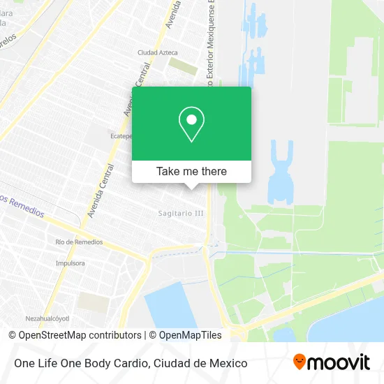 One Life  One Body  Cardio map