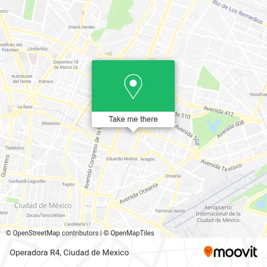 Operadora R4 map