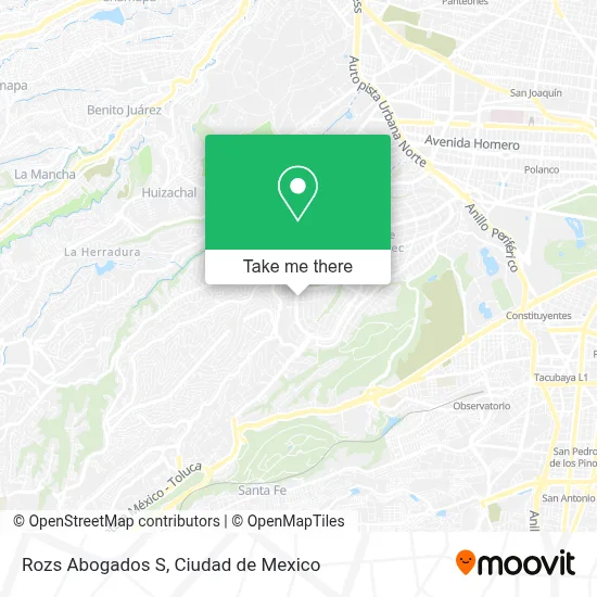 Rozs Abogados S map