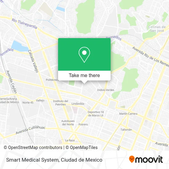 Smart Medical System map
