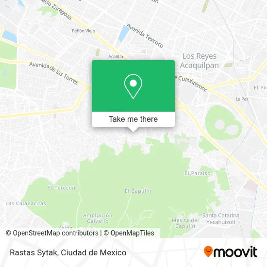 Rastas Sytak map