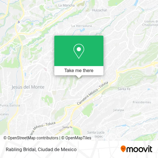 Rabling Bridal map