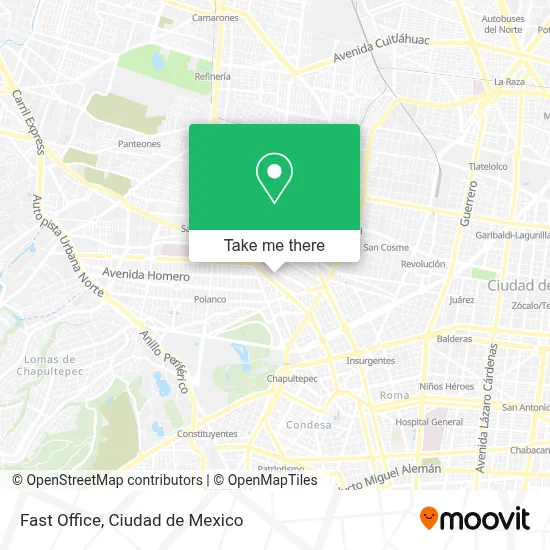 Fast Office map