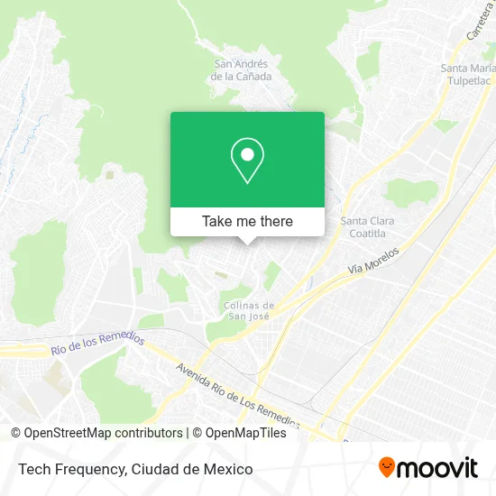 Tech Frequency map