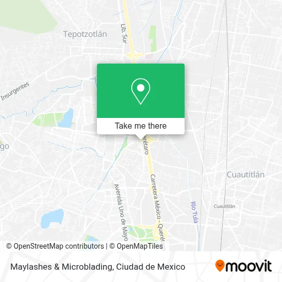 Maylashes & Microblading map
