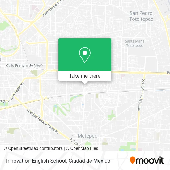 Innovation English School map