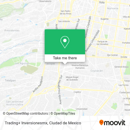 Trading+ Inversionesmx map