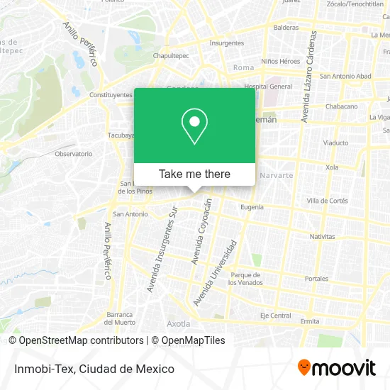 Inmobi-Tex map