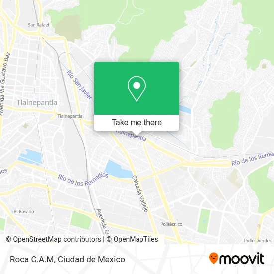 Roca C.A.M map
