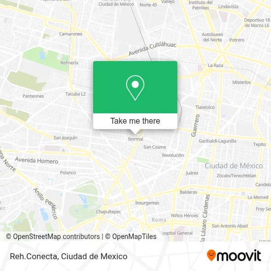 Reh.Conecta map