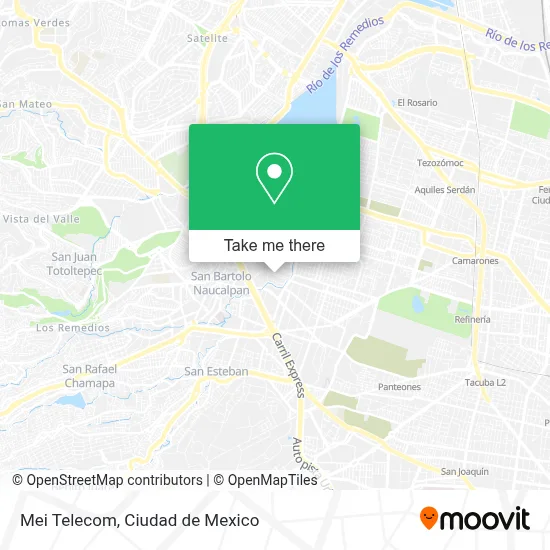 Mei Telecom map