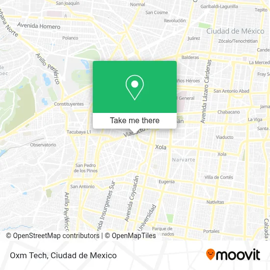 Oxm Tech map