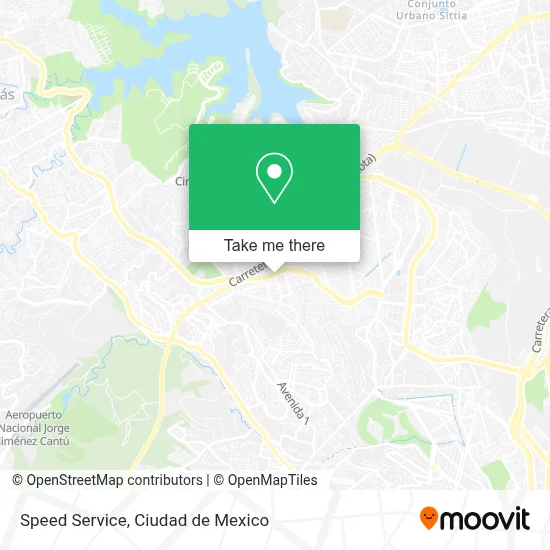 Speed Service map