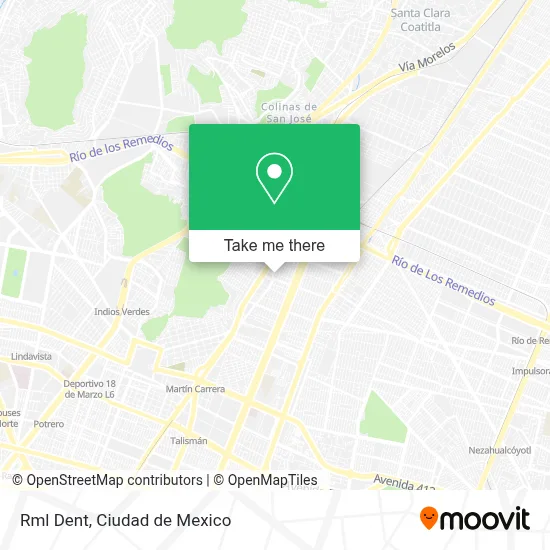 Rml Dent map