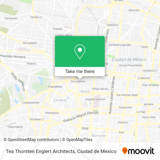 Tea Thorsten Englert Architects map