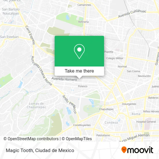 Magic Tooth map
