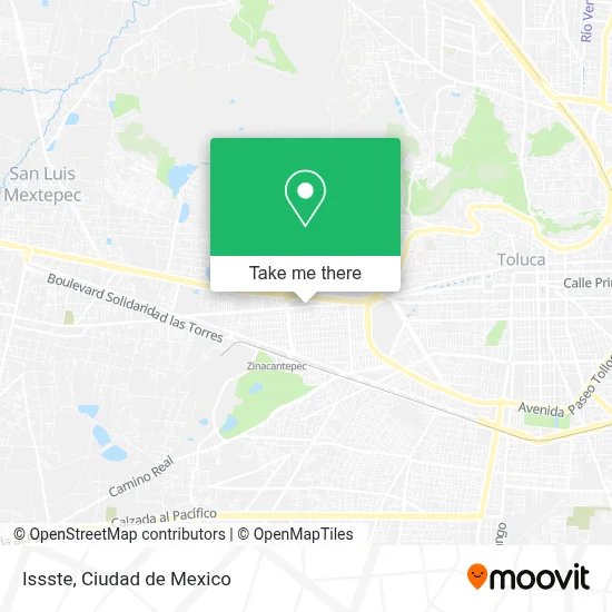 Issste map