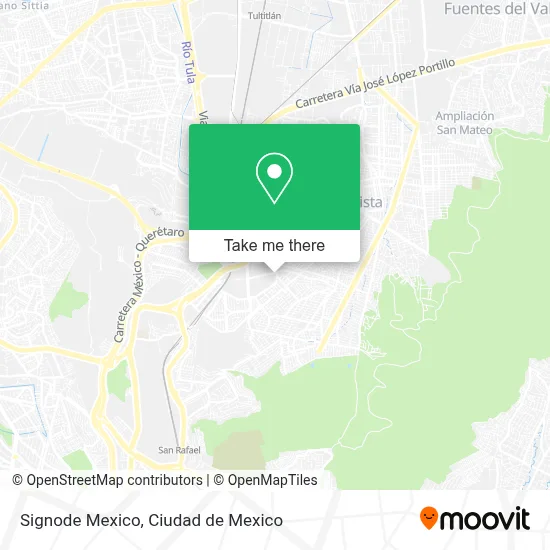 Signode Mexico map