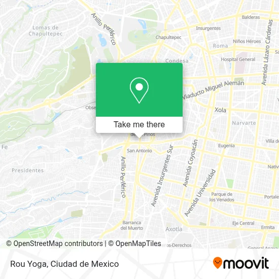 Rou Yoga map