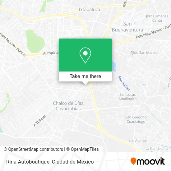 Rina Autoboutique map