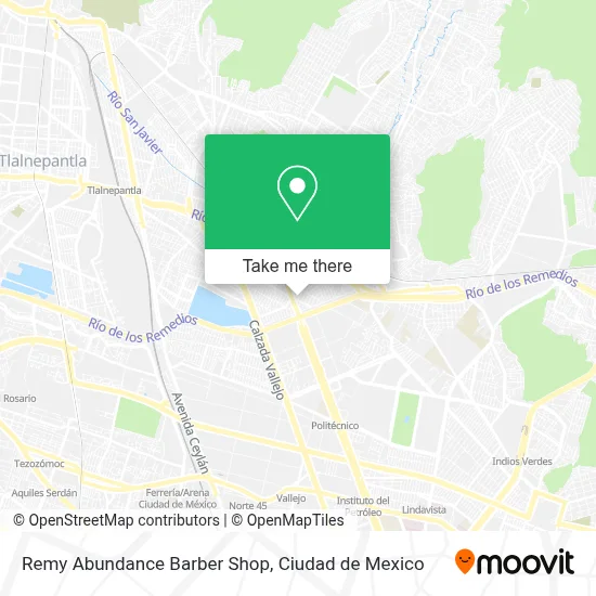 Remy Abundance Barber Shop map