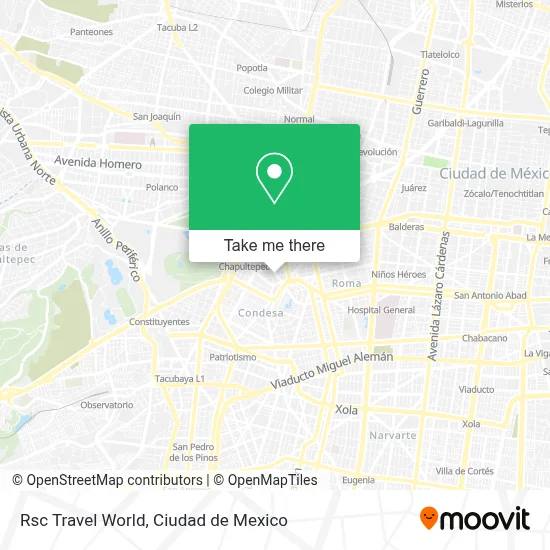 Rsc Travel World map