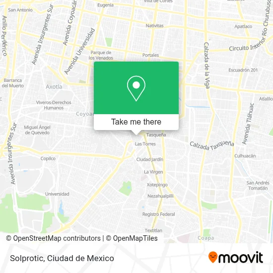 Solprotic map
