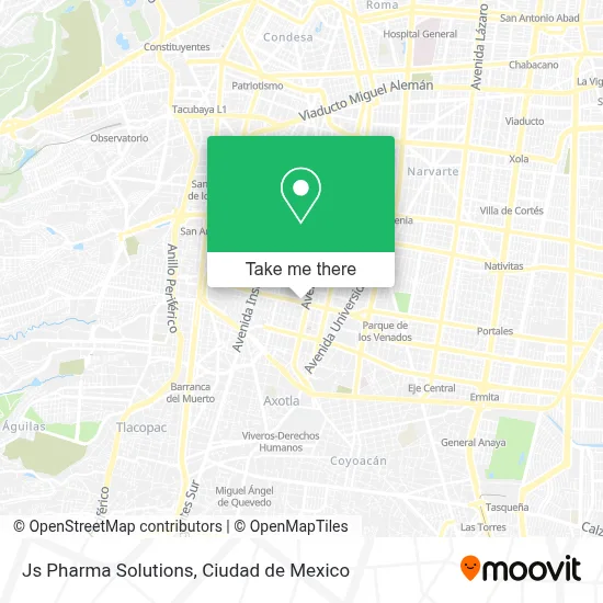 Js Pharma Solutions map