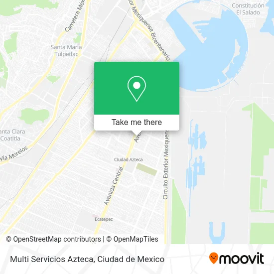 Multi Servicios Azteca map