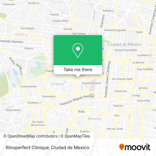 Rinoperfect Clinique map