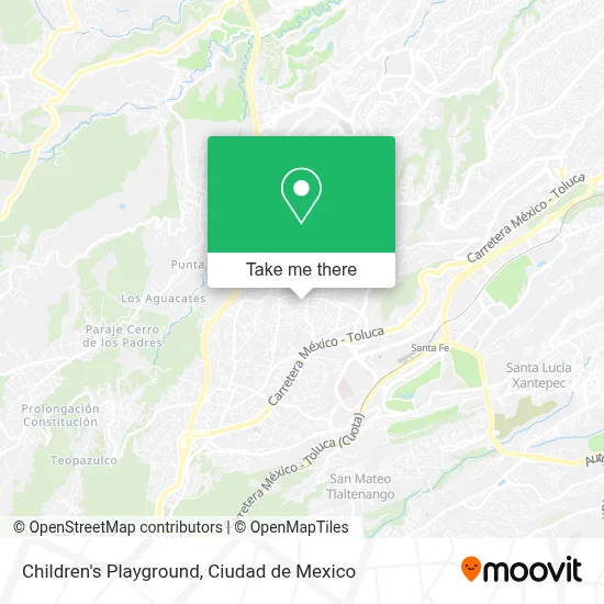 Parque Infantil map