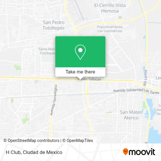 H Club map