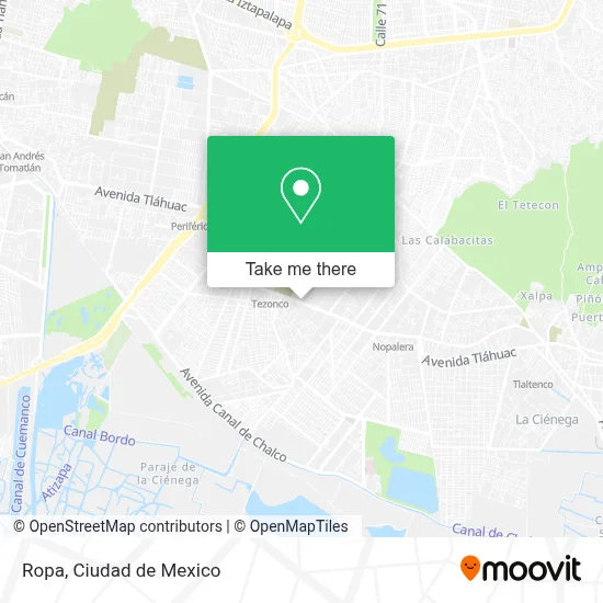 Ropa map