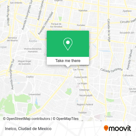 Inelco map