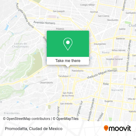 Promodatta map
