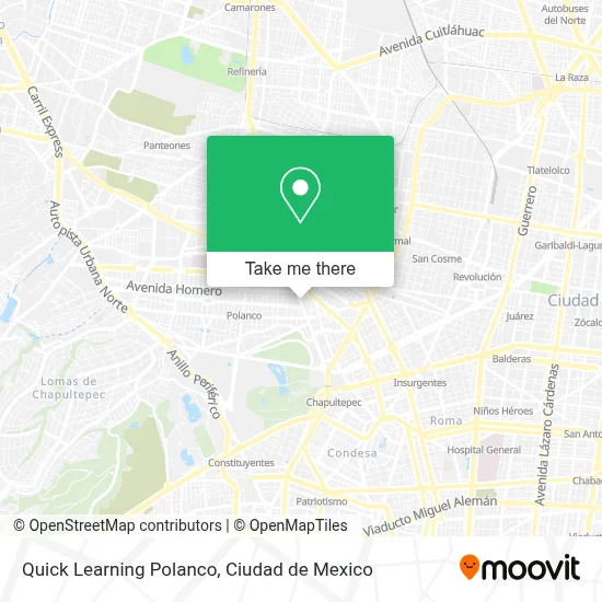 Quick Learning Polanco map