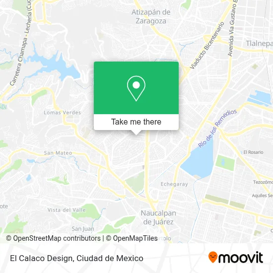 El Calaco Design map