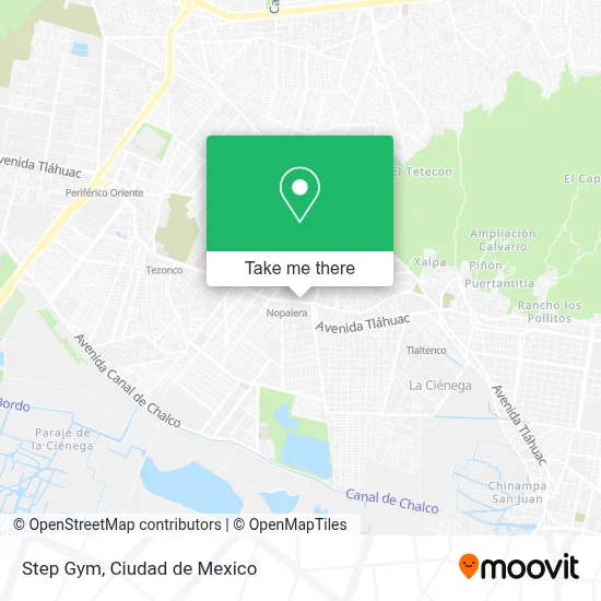 Step Gym map