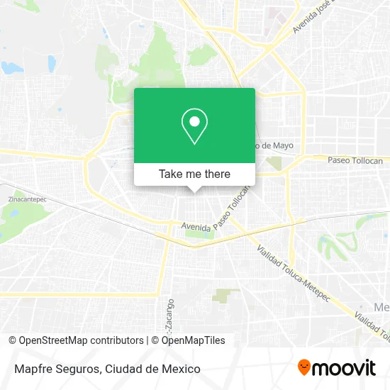 Mapfre Seguros map