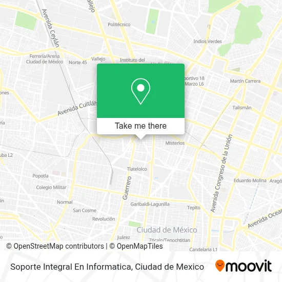 Soporte Integral En Informatica map