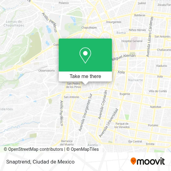 Snaptrend map